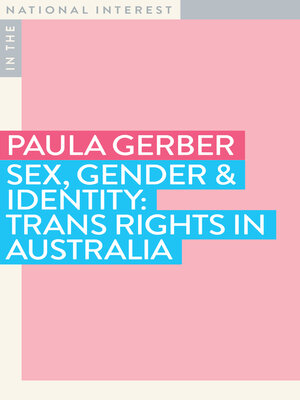 cover image of Sex, Gender & Identity